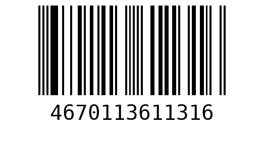 Штрихкод 4670113611316