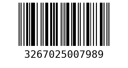 Штрихкод 3267025007989
