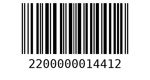 Штрихкод 2200000014412