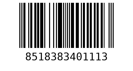 Штрихкод 8518383401113