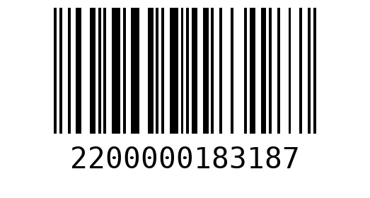 Штрихкод 2200000183187