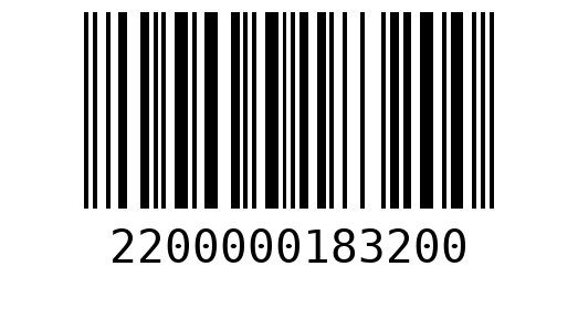 Штрихкод 2200000183200
