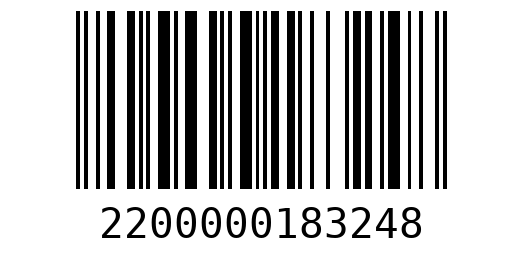 Штрихкод 2200000183248