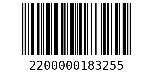 Штрихкод 2200000183255
