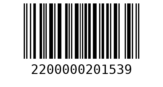 Штрихкод 2200000201539