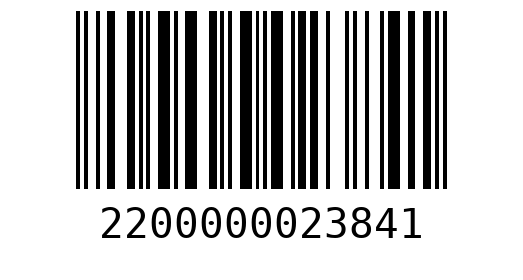 Штрихкод 2200000023841