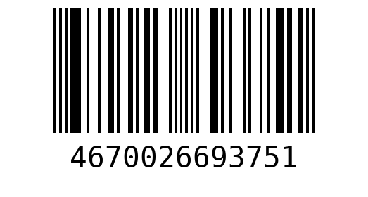 Штрихкод 4670026693751