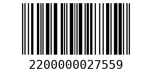 Штрихкод 2200000027559
