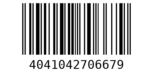 Штрихкод 4041042706679