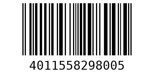 Штрихкод 4011558298005