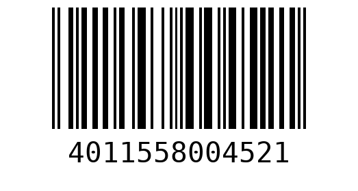 Штрихкод 4011558004521