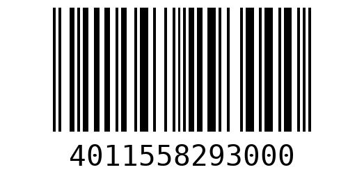 Штрихкод 4011558293000