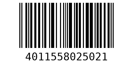 Штрихкод 4011558025021