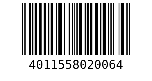 Штрихкод 4011558020064