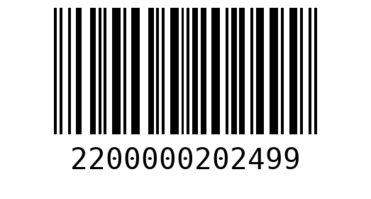 Штрихкод 2200000202499