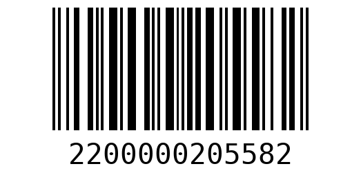Штрихкод 2200000205582