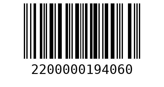 Штрихкод 2200000194060
