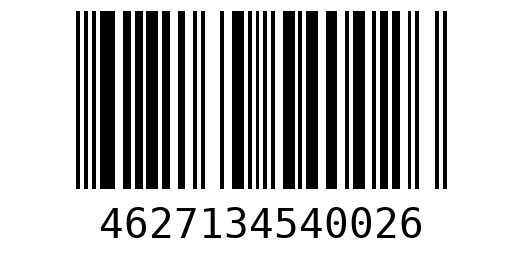 Штрихкод 4627134540026
