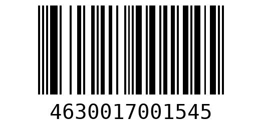 Штрихкод 4630017001545