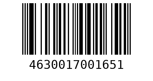 Штрихкод 4630017001651