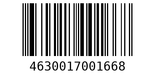 Штрихкод 4630017001668