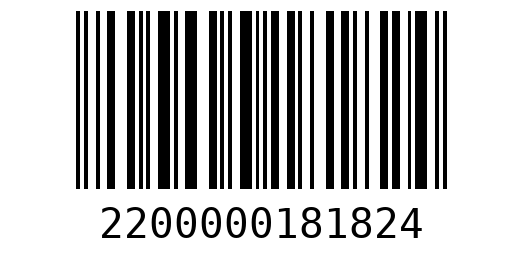Штрихкод 2200000181824
