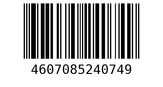 Штрихкод 4607085240749