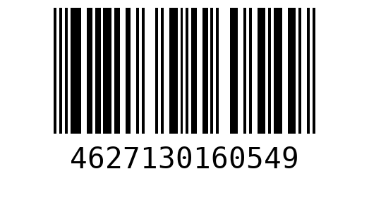 Штрихкод 4627130160549