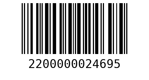 Штрихкод 2200000024695