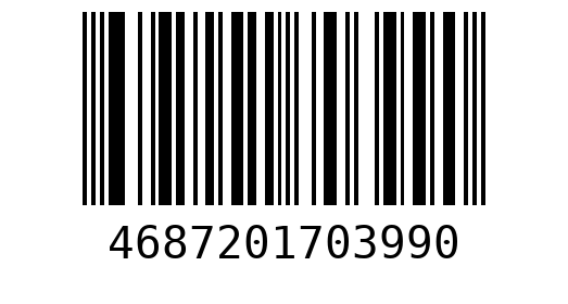 Штрихкод 4687201703990