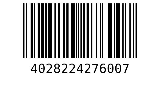 Штрихкод 4028224276007