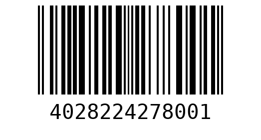 Штрихкод 4028224278001