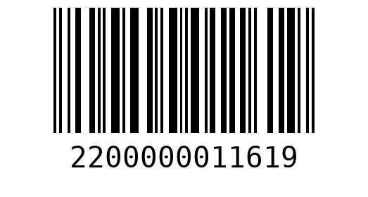 Штрихкод 2200000011619