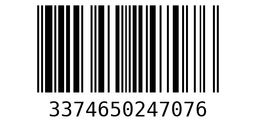 Штрихкод 3374650247076