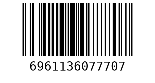 Штрихкод 6961136077707