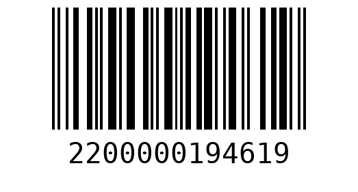 Штрихкод 2200000194619