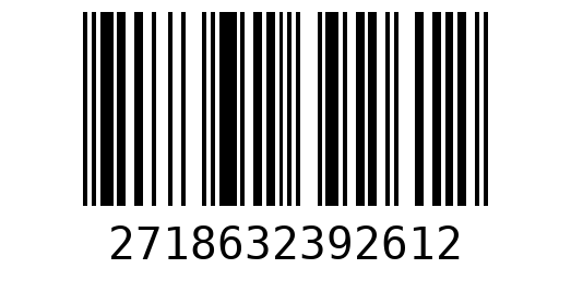 Штрихкод 2718632392612