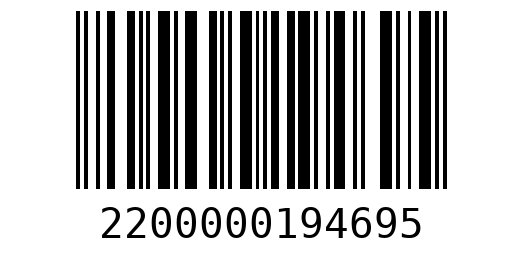 Штрихкод 2200000194695