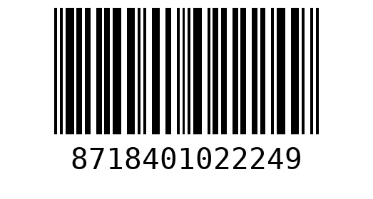 Штрихкод 8718401022249