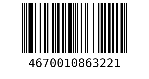 Штрихкод 4670010863221