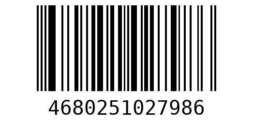 Штрихкод 4680251027986
