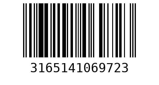 Штрихкод 3165141069723