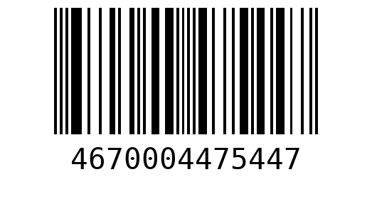 Штрихкод 4670004475447