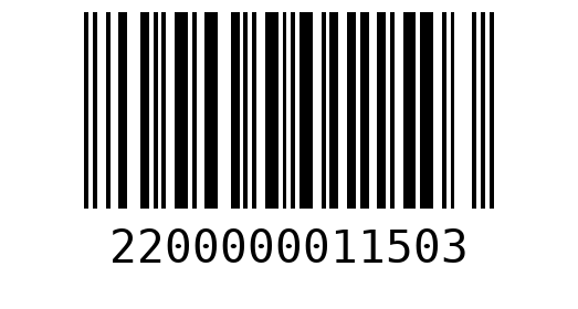 Штрихкод 2200000011503
