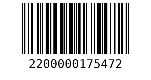 Штрихкод 2200000175472