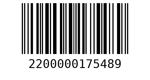 Штрихкод 2200000175489