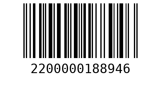 Штрихкод 2200000188946