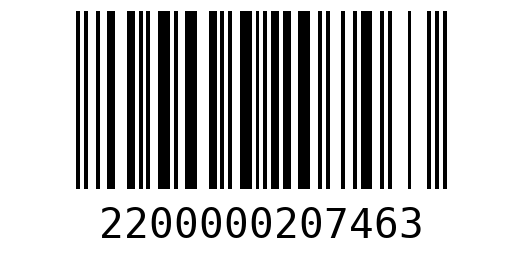 Штрихкод 2200000207463