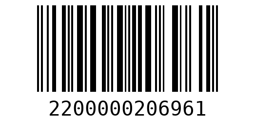 Штрихкод 2200000206961