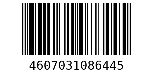 Штрихкод 4607031086445